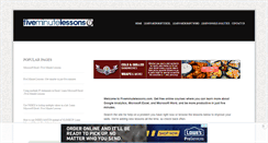 Desktop Screenshot of fiveminutelessons.com